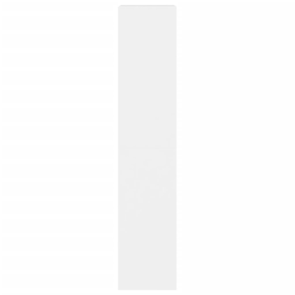 Mueble zapatero con 4 cajones abatibles blanco 60x42x204