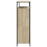 Mueble zapatero 4 cajones abatibles roble Sonoma 100x34x112