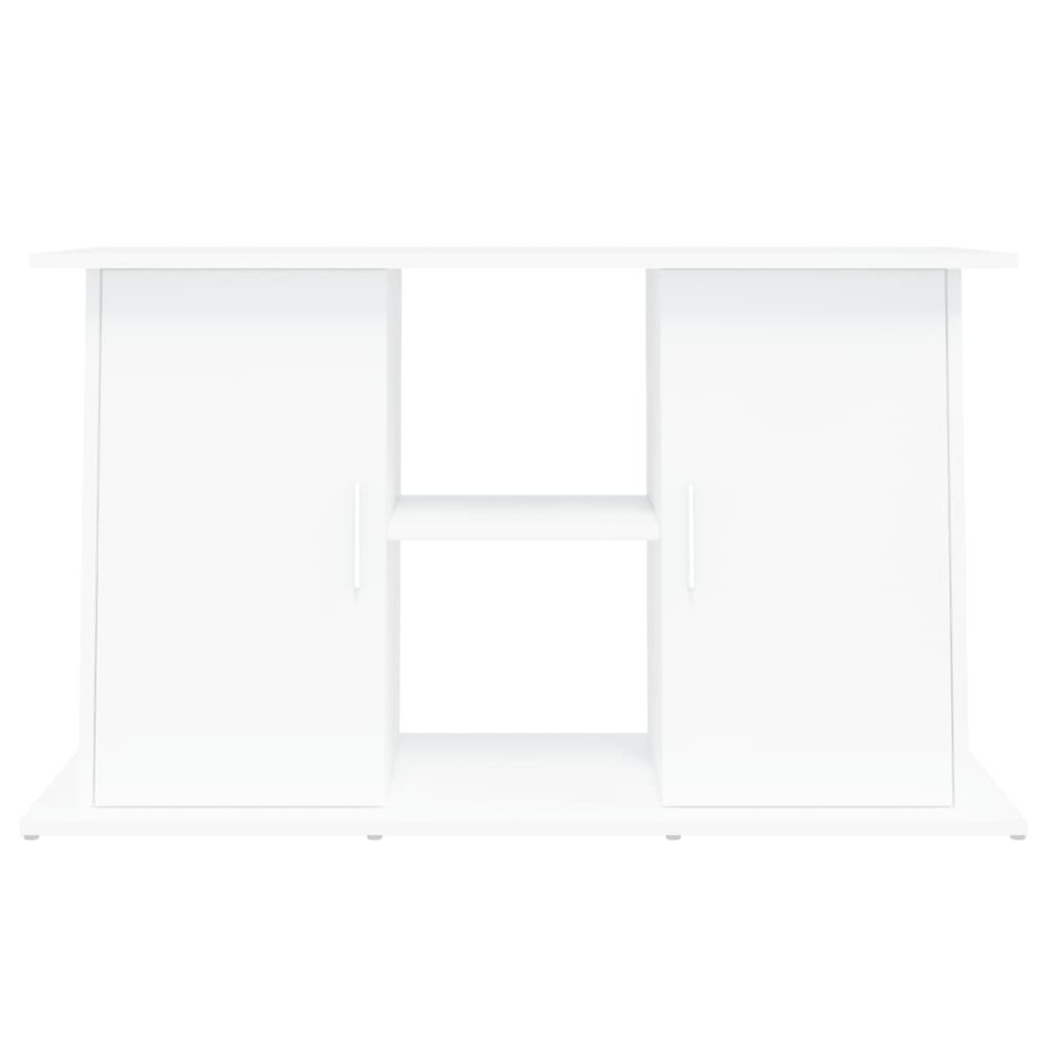 Soporte para acuario madera de ingeniería blanco 101x41x58