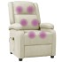 Sillón de masaje de cuero sintético