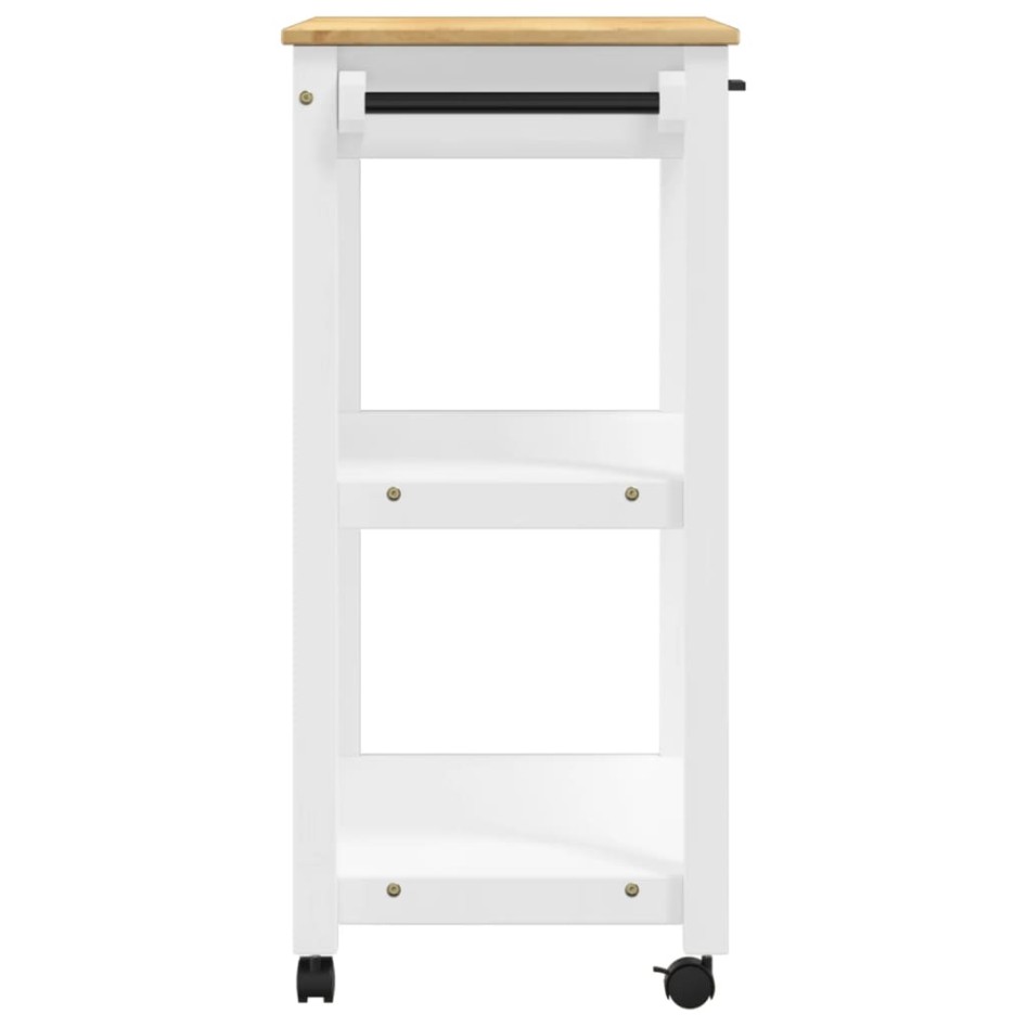 Carrito de cocina MONZA madera maciza de pino 84x40x90
