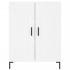 Aparador alto madera contrachapada blanco 69,5x34x180