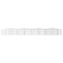 Arriate de gaviones forma arco hierro galvanizado 400x50x50