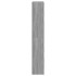 Zapatero de madera de ingeniería gris Sonoma 60x21x125,5
