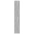 Zapatero de madera de ingeniería gris Sonoma 80x21x125,5