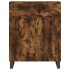 Aparador alto madera contrachapada roble ahumado 69,5x34x180