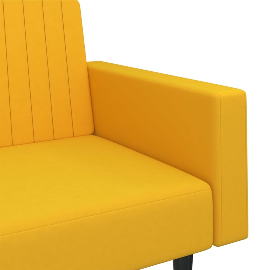 Sofá cama de 2 plazas terciopelo