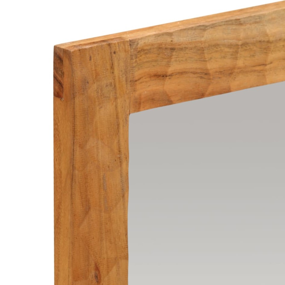 Conjunto de armarios de baño 4 piezas madera maciza de