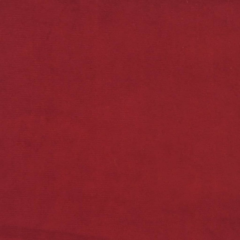 Sofá cama de 2 plazas terciopelo color vino