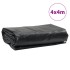 Lona gris antracita 4x4 m 650