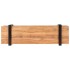 Mueble para TV de madera maciza de acacia 130x40x40