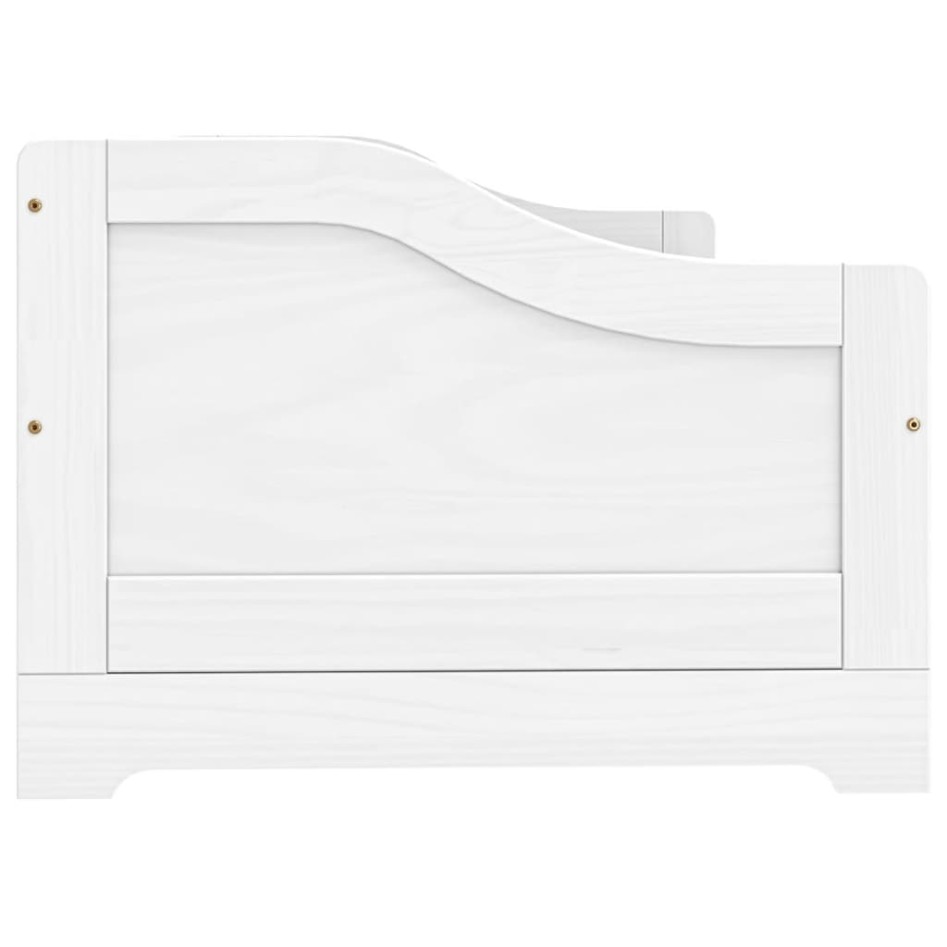 Sofá cama con 3 cajones madera maciza pino blanca IRUN