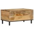 Mesa de centro de madera maciza de mango 80x50x40