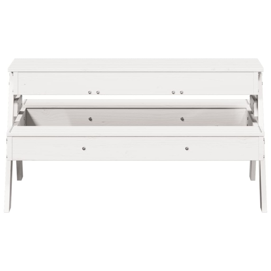 Mesa de pícnic con arenero de niños madera maciza pino