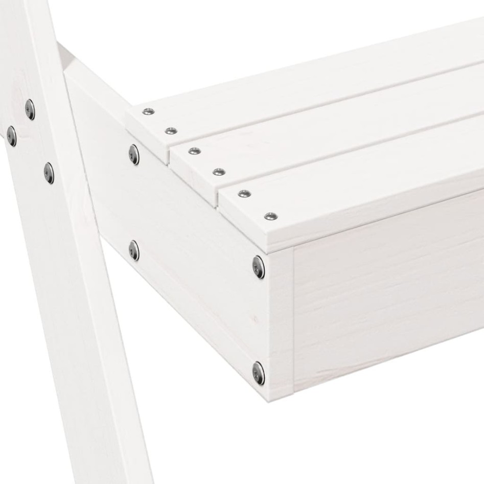 Mesa de pícnic con arenero de niños madera maciza pino