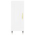 Aparador alto madera contrachapada blanco 34,5x34x180