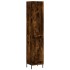 Aparador de madera contrachapada roble ahumado 34,5x34x180
