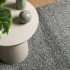Alfombra de pelo largo moderna verde 200x280
