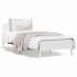 Estructura de cama con cabecero madera de pino blanco