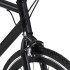 Bicicleta de piñón fijo negro 700c 55
