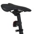 Bicicleta de piñón fijo negro y azul 700c 55