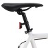 Bicicleta de piñón fijo blanco y verde 700c 51