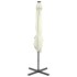 Sombrilla voladiza con poste y luces LED arena 250
