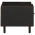 Mesa de centro madera maciza de mango negra 80x50x40
