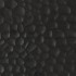 Mesita de noche madera maciza de mango negra 50x33x60