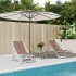 Sillas de playa plegables 2 uds aluminio y textilene