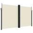 Toldo lateral retráctil crema 200x600