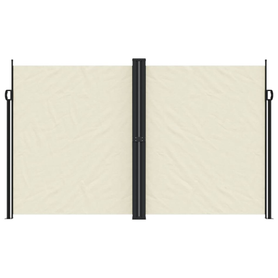 Toldo lateral retráctil crema 200x600