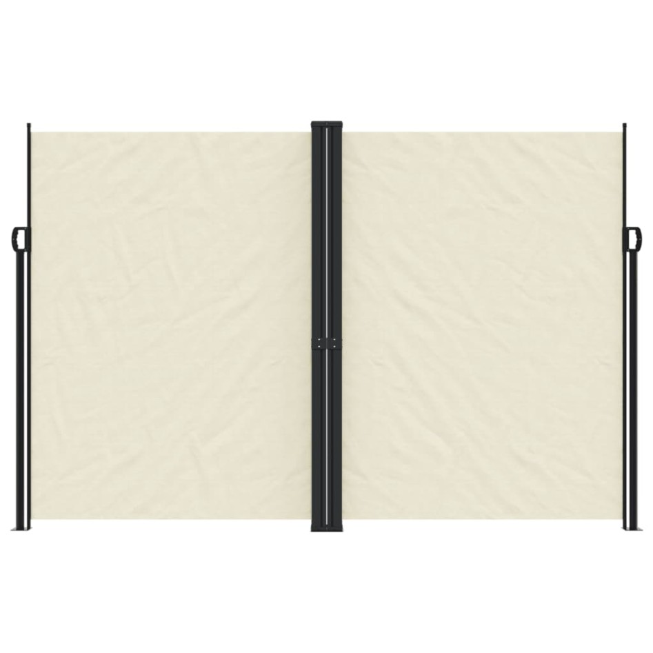 Toldo lateral retráctil crema 220x600