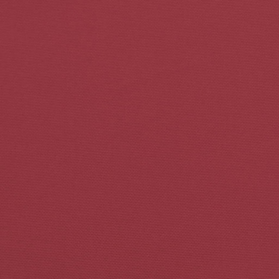 Cojines para silla respaldo bajo 6 uds tela Oxford rojo