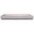 Estructura de cama con luces LED gris Sonoma 180x200