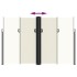 Toldo lateral retráctil crema 220x1000