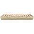 Estructura de cama madera de ingeniería roble Sonoma 160x200