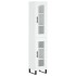 Aparador alto madera contrachapada blanco 34,5x34x180