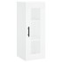 Aparador alto madera contrachapada blanco 34,5x34x180