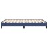 Estructura de cama tela azul 120x190