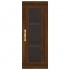 Aparador alto madera contrachapada roble marrón 34,5x34x180