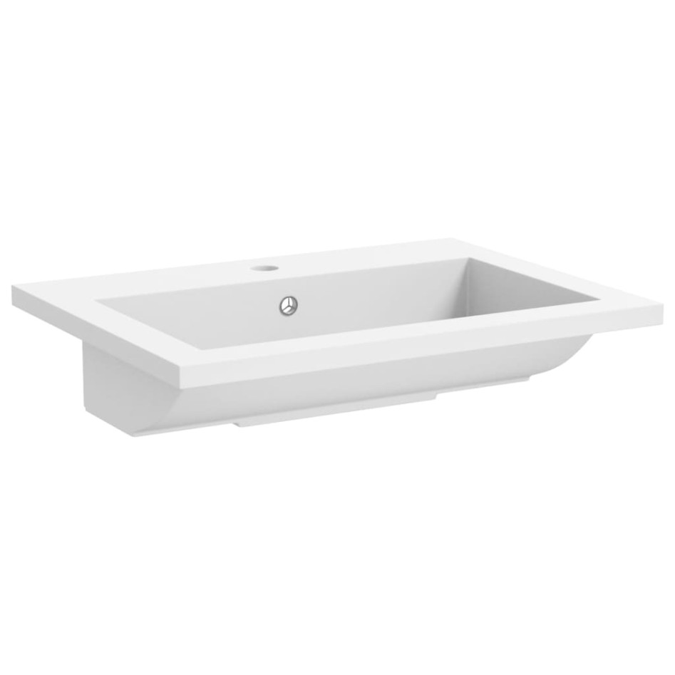 Lavabo de granito blanco 600x450x120