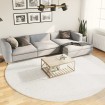 Alfombra de pelo corto OVIEDO crema Ø 280 cm