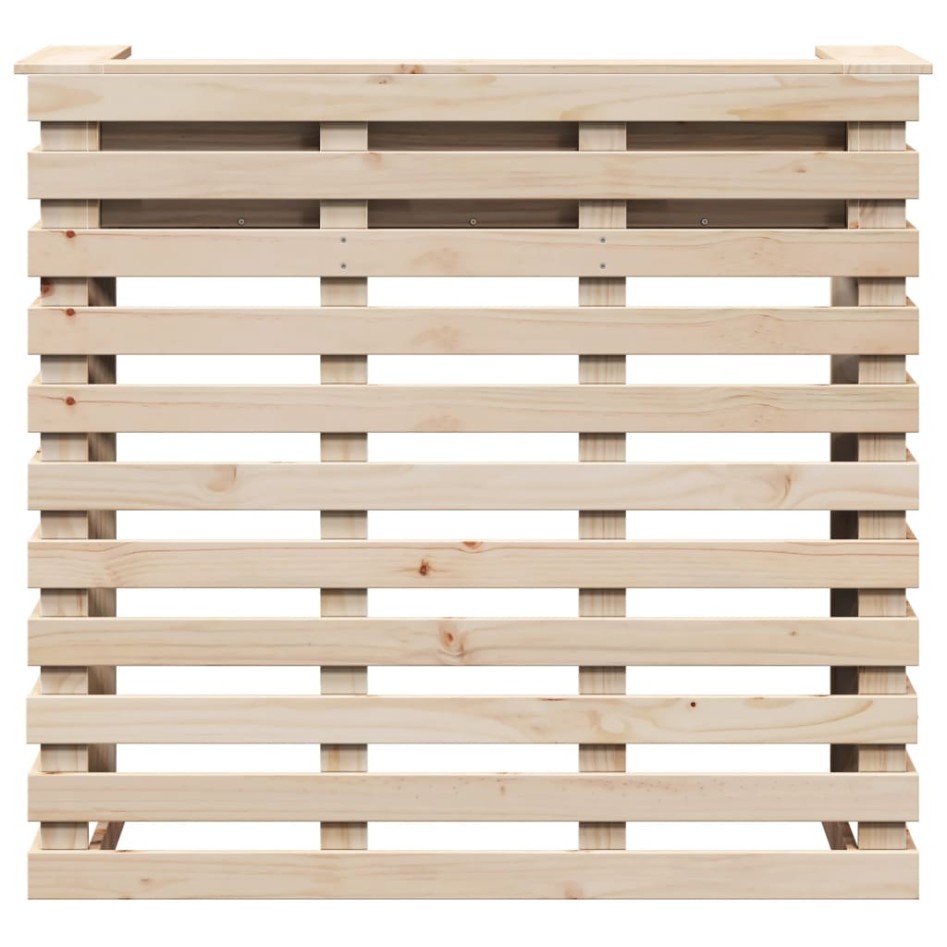 Mesa alta bar de jardín madera maciza de pino 113,5x50x103