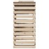 Mesa alta bar de jardín madera maciza de pino 113,5x50x103