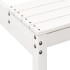 Mesa de pícnic madera maciza de pino blanco 110x134x75