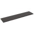 Tablero mesa madera roble tratada marrón oscuro 180x40x(2-4)