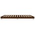 Estructura de cama madera de ingeniería marrón roble 120x200