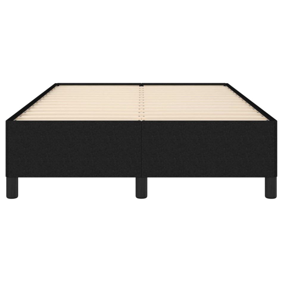 Estructura de cama tela negro 120x190