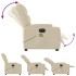 Sillón reclinable de masaje eléctrico tela color